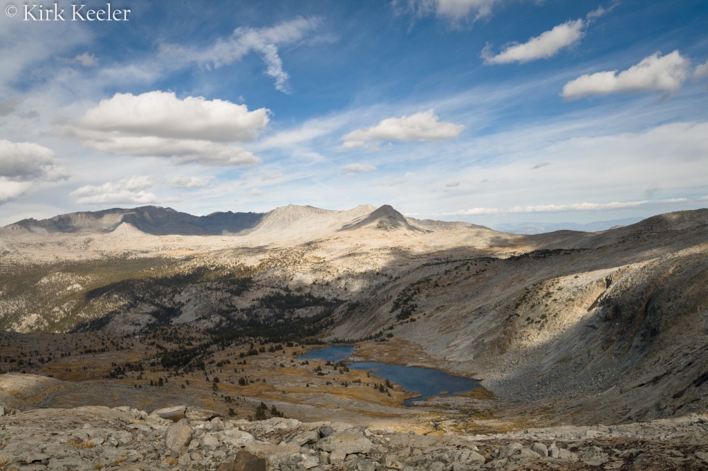 Lake in the Maclure Creek drainage, below Simmons Peak