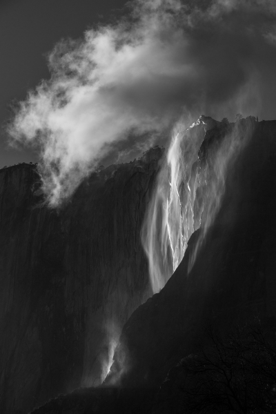 Early Evening Light on Horsetail Fall (Edition 1/70)
