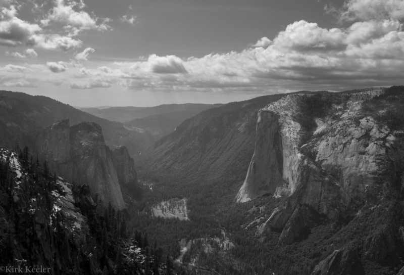 West Yosemite Valley, from Pohono Trail