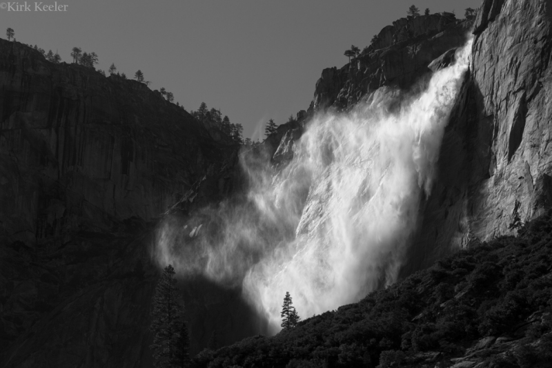 Blowing Mist, Upper Yosemite Falls