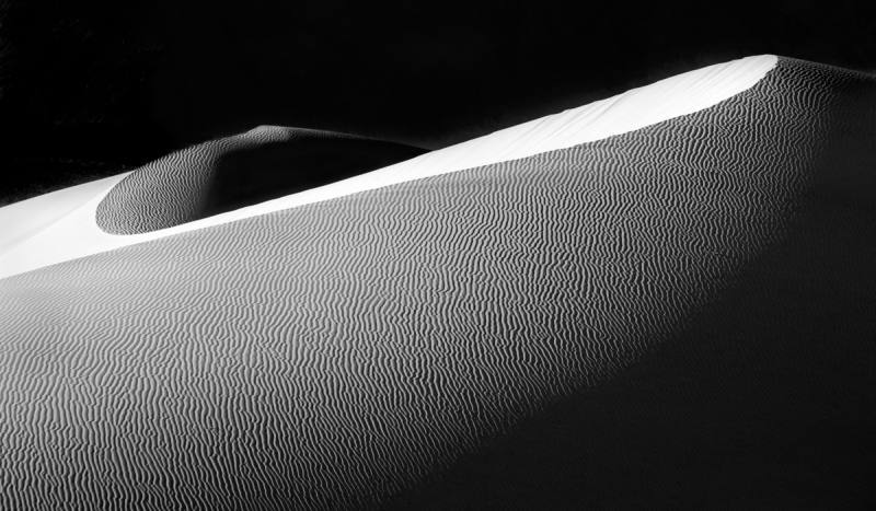 Sand Dune, Mesquite Dunes, Death Valley N.P.