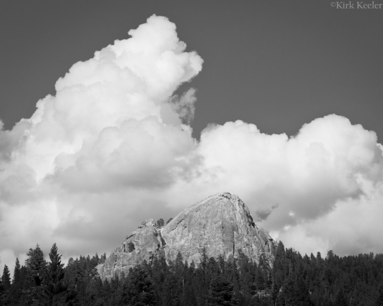 Thunderhead Above Fresno Dome, Sierra National Forest