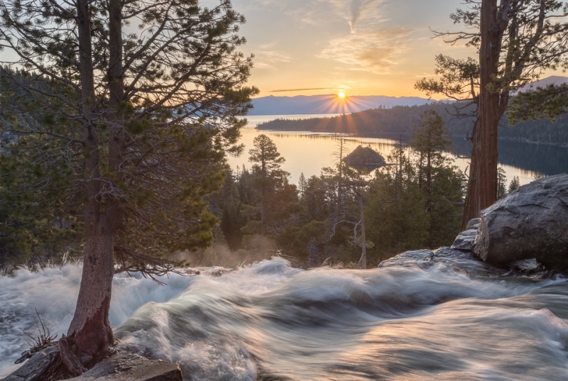 Sunrise, Eagle Falls, Lake Tahoe