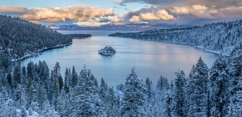 Sunset, Emerald Bay, Lake Tahoe