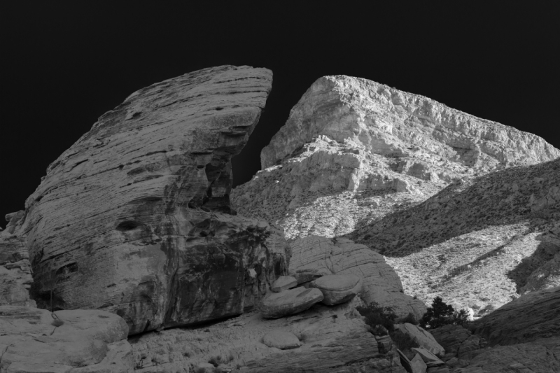 Morning Light on Turtlehead Peak, Red Rock Canyon, Las Vegas