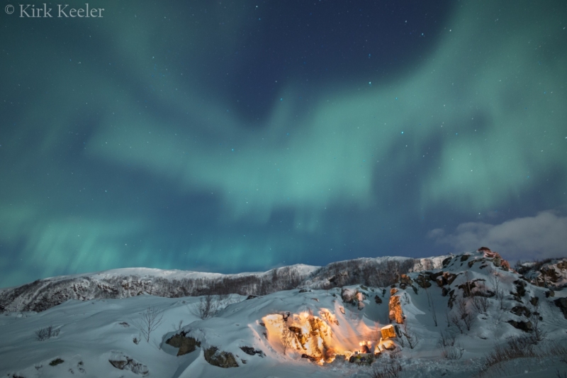 05_Campfire Underneath Aurora, Tromsø, Norway